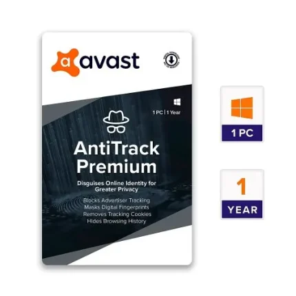 Avast AntiTrack Premium (PC) 1 Device, 1 Year - Avast Key - BD