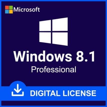 Windows 8.1 Professional License Key | Lifetime