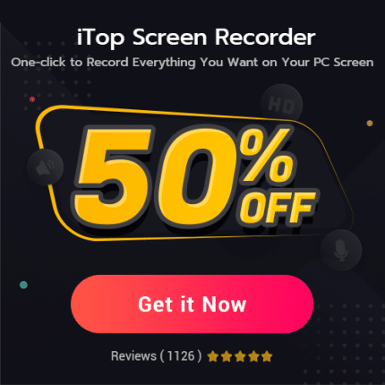ITOP SCREEN RECORDER PRO 1 YEAR SUBSCRIPTION